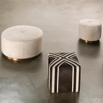 Thackeray Round Pouf