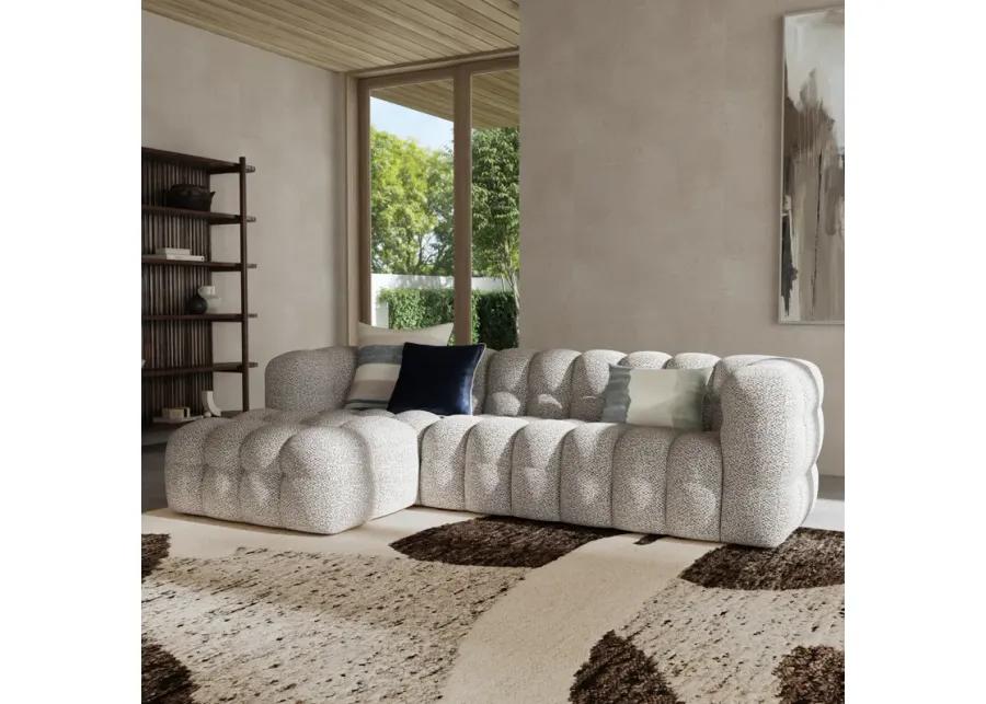 Walter Sectional w/LAF Chaise Heathered Gray