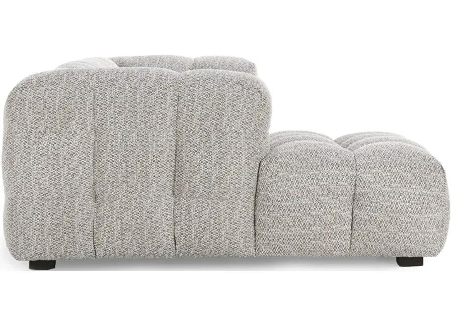 Walter Sectional w/LAF Chaise Heathered Gray