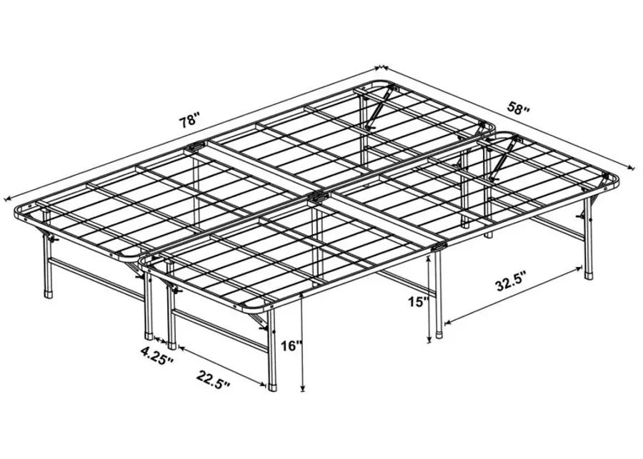 Mabel Queen Mattress Support Black