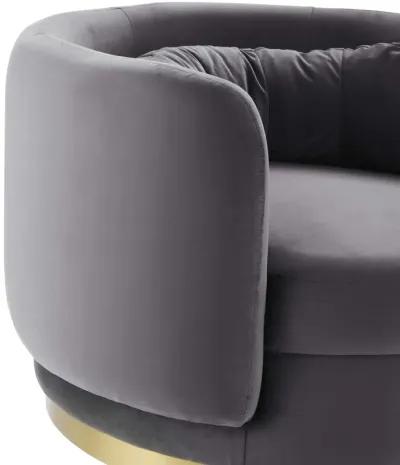 Relish Performance Velvet Performance Velvet Swivel Chair