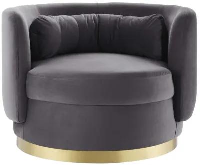 Relish Performance Velvet Performance Velvet Swivel Chair