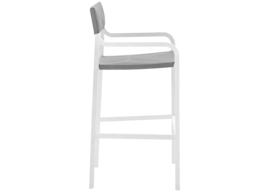 Raleigh Stackable Outdoor Bar Stool