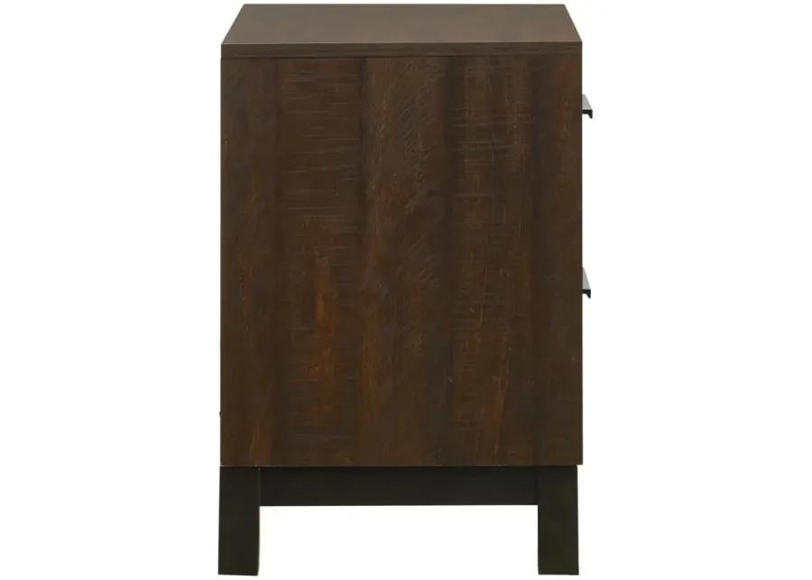 Alexandria 2-Drawer Nightstand 