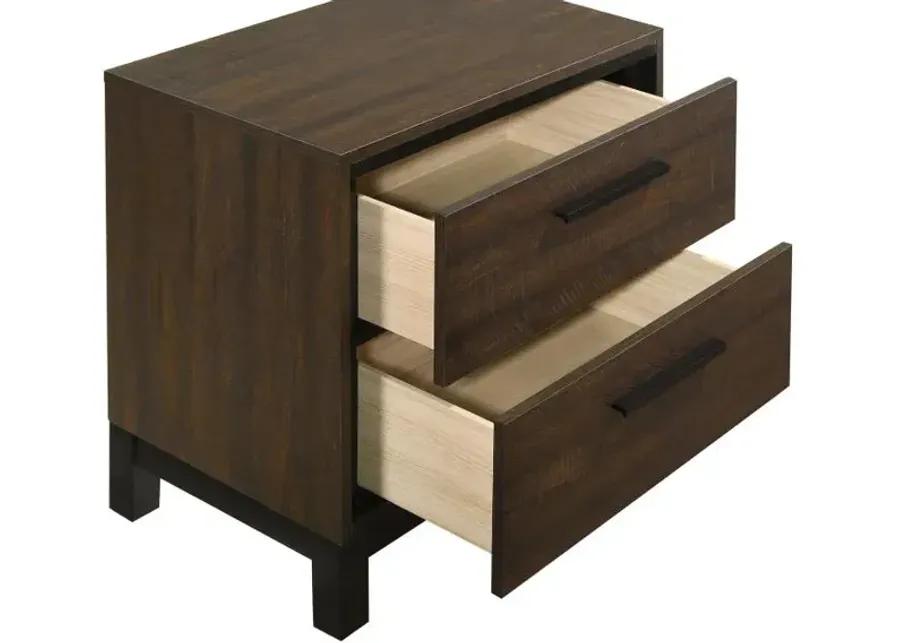 Alexandria 2-Drawer Nightstand 