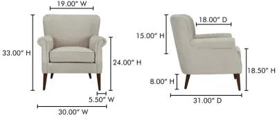 Harriet Accent Chair Beige