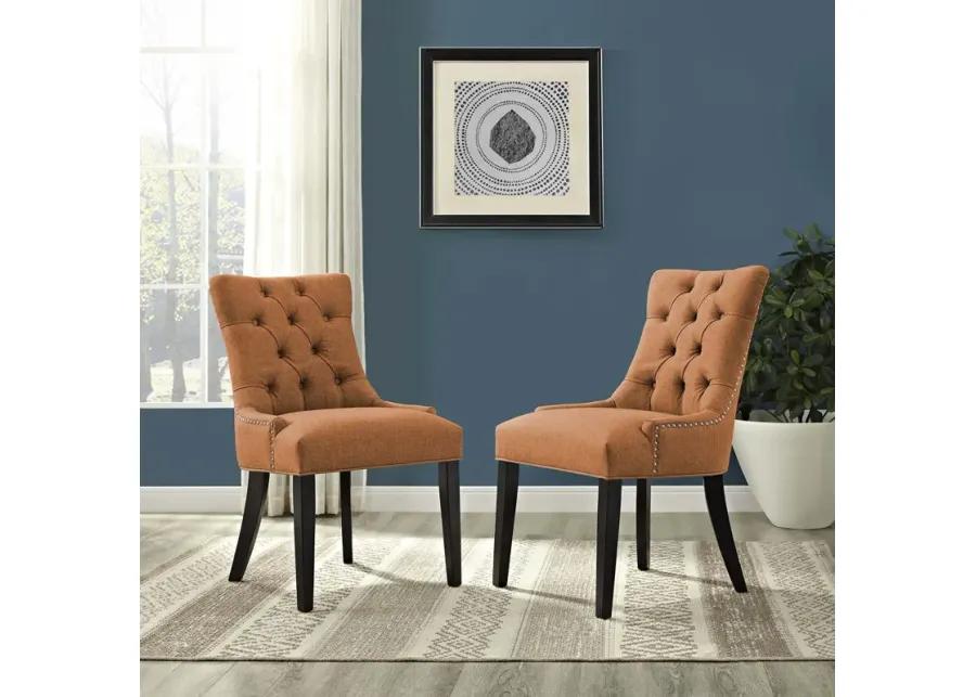 Regent Dining Side Chair Fabric Set of 2