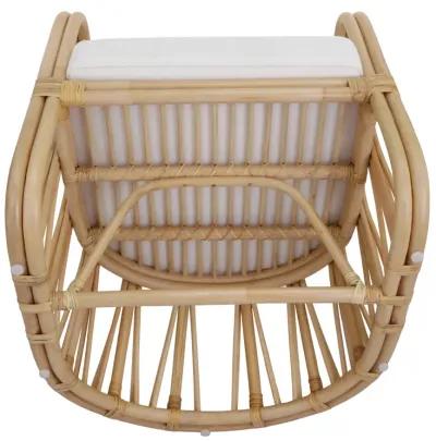 Shanaya Rattan Accent Arm Chair, Natural