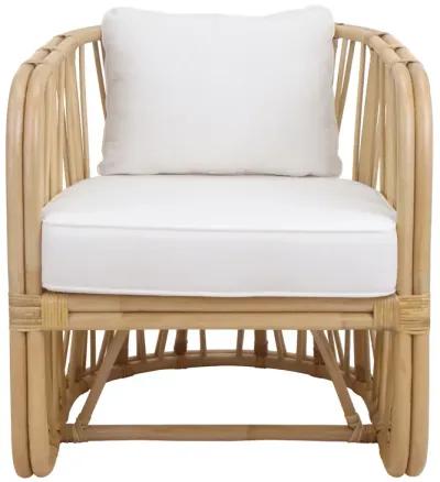 Shanaya Rattan Accent Arm Chair, Natural