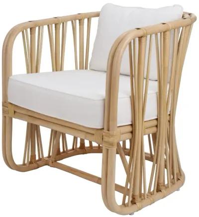 Shanaya Rattan Accent Arm Chair, Natural