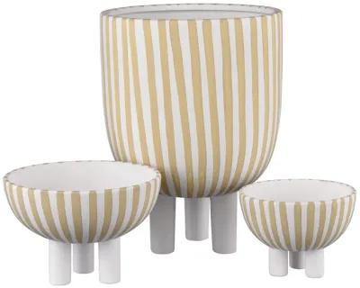 Booth Striped Bowl  -  Small - Set of 2