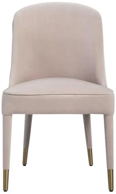 Brie Armless Chair, Champagne Set Of 2