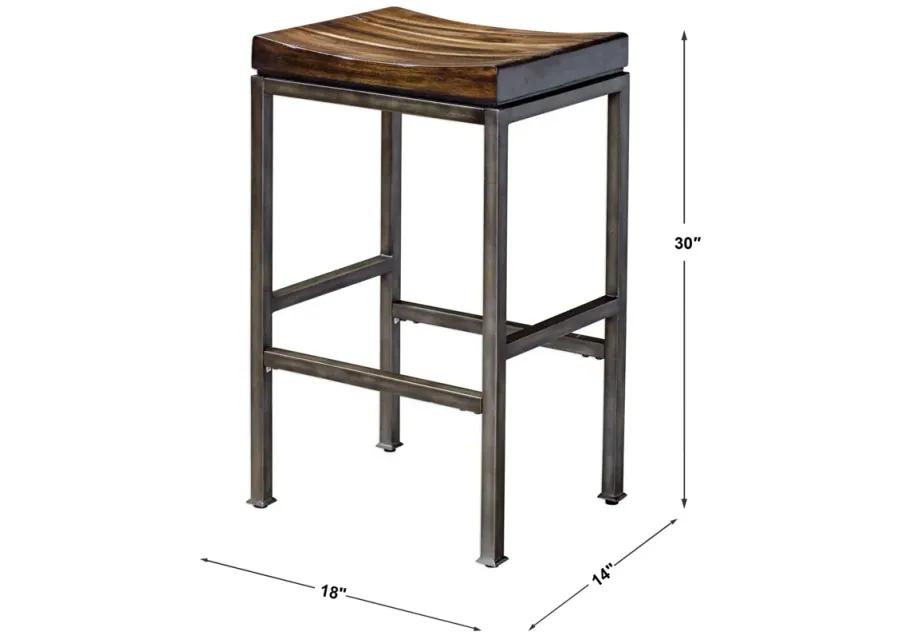 Beck Industrial Bar Stool