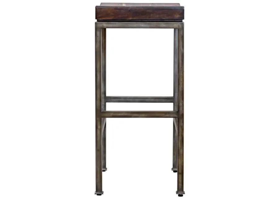 Beck Industrial Bar Stool