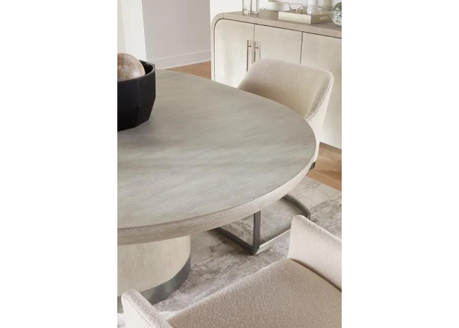 Modern Mood Round Dining Table w/1-18in leaf