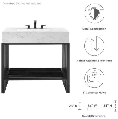 Gridiron 36" Bathroom Vanity