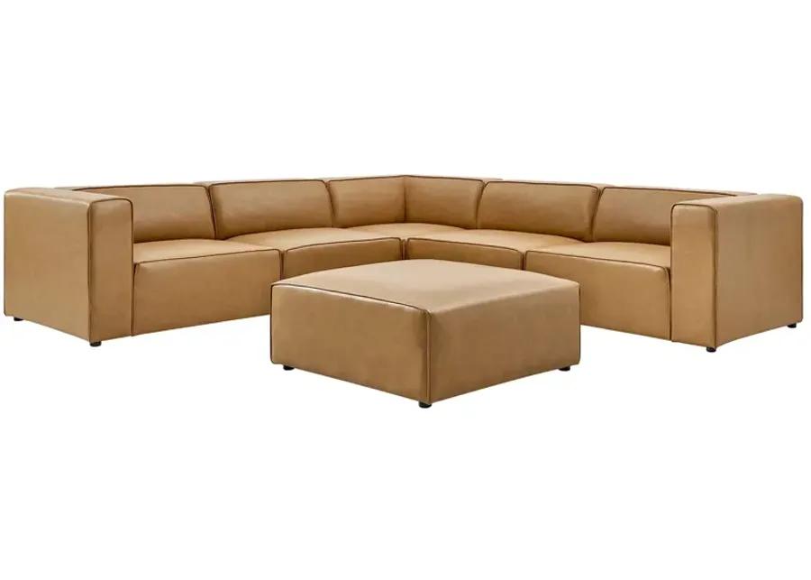 Mingle Vegan Leather 6-Piece Furniture Set