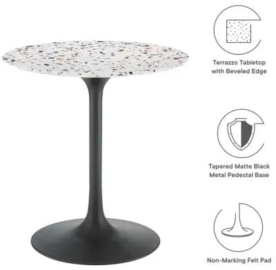 Lippa 28" Round Terrazzo Dining Table