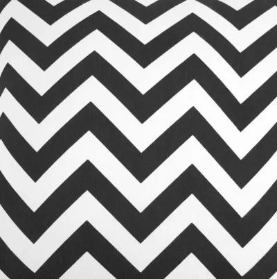 Chevron Black Pillow