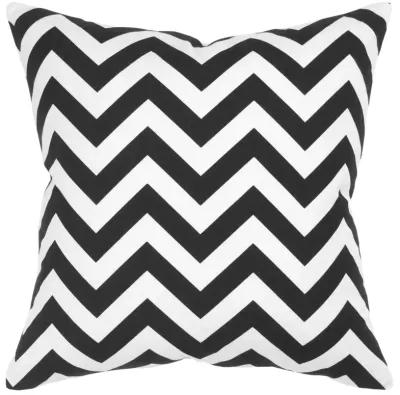 Chevron Black Pillow