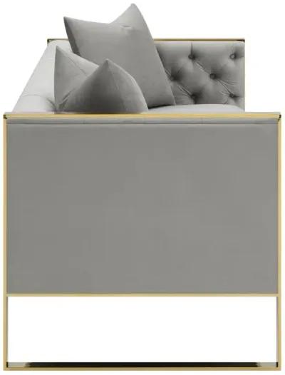 Eastbrook 3-piece Tufted Back Living Room Set Grey