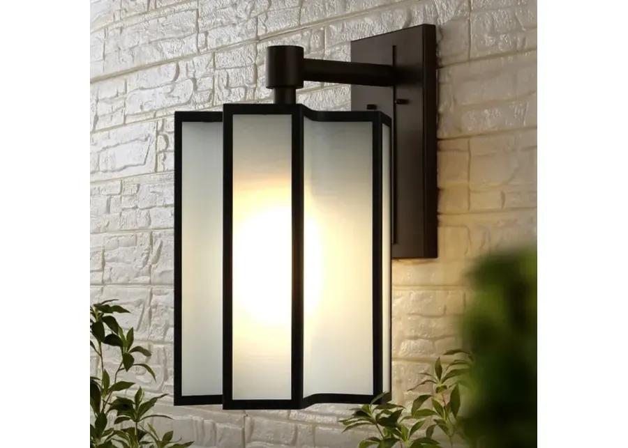 HYLA OUTDOOR WALL SCONCE/BLACK