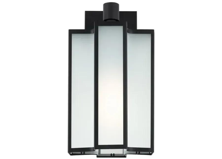 HYLA OUTDOOR WALL SCONCE/BLACK