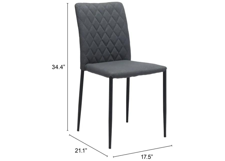 Harve Dining Chair (Set of 2) Gray