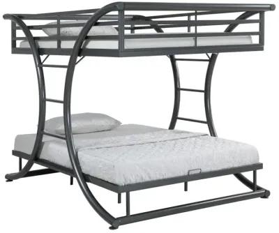 Stephan Full Over Full Bunk Bed Gunmetal