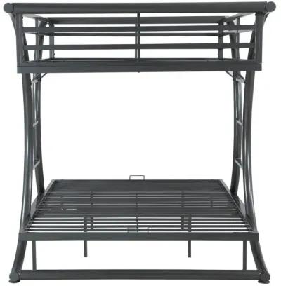 Stephan Full Over Full Bunk Bed Gunmetal