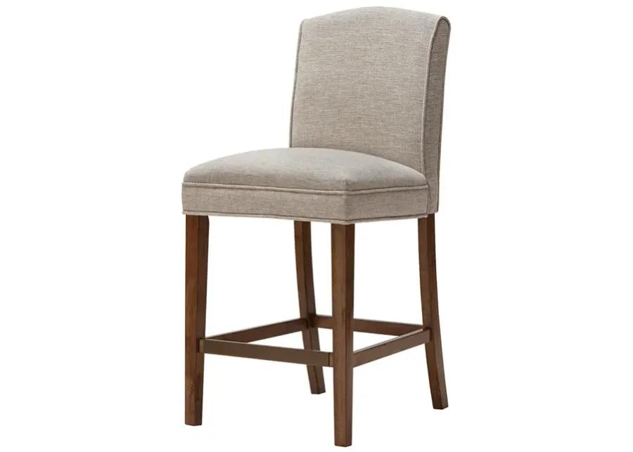 Madison Park Camel Cream Counter Stool