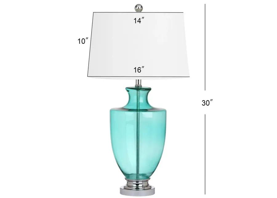 Desiree 30-Inch H Glass Table Lamp - Set of 2