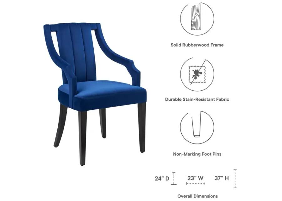 Virtue Performance Velvet Dining Chairs - Set of 2