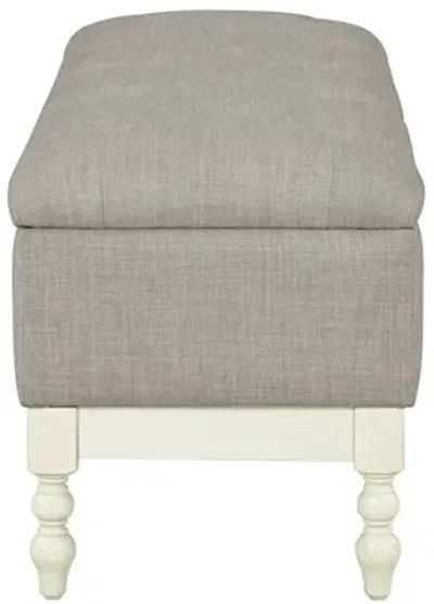 Tufted Storage Bench