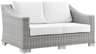 Conway 4-Piece Outdoor Patio Wicker Rattan Furniture Set