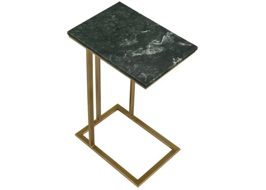 Vicente Accent Table with Marble Top Grey