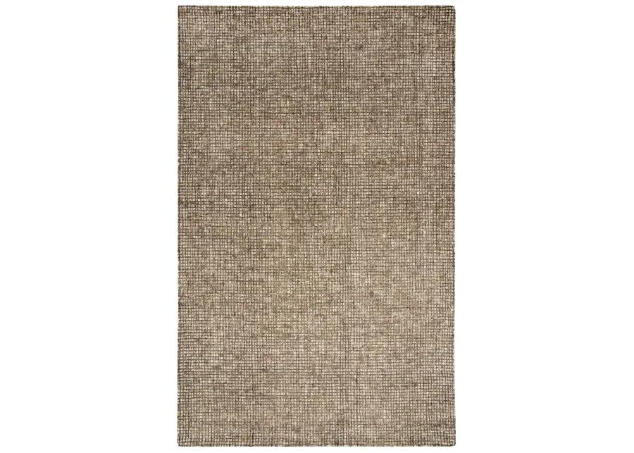 Talbot Brown Tweed Wool 8' x 11'  Rug