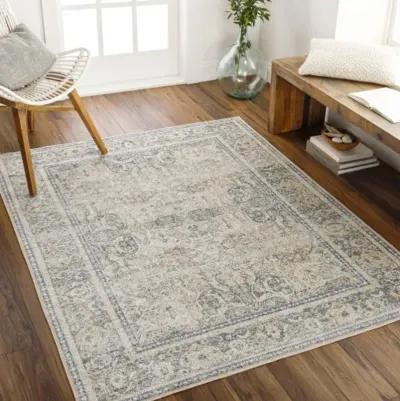 Lillian LLL-2303 5'3" x 7' Machine Woven Rug