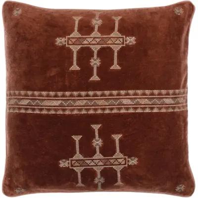 Velour VLU-002 13"L x 21"W Lumbar Pillow