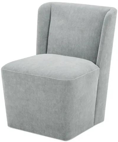 CORMAC ROLLING DINING CHAIR PERFORMANCE FABRIC