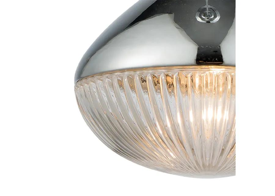 Ravette 6" Wide 1-Light Mini Pendant - Polished Chrome