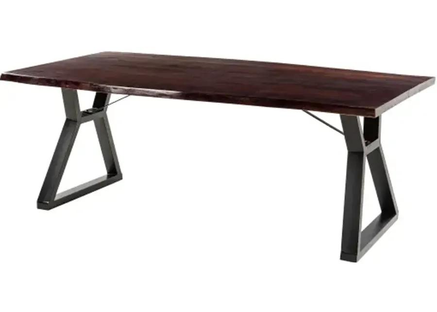 Stavanger SGG-001 30"H x 80"W x 40"D Dining Table