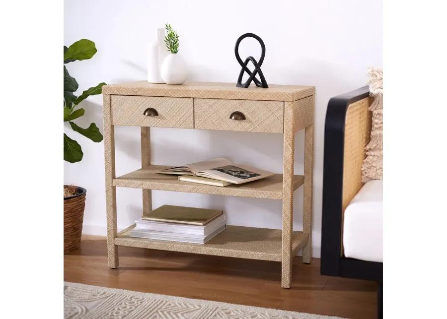 APIS RAFFIA CONSOLE TABLE