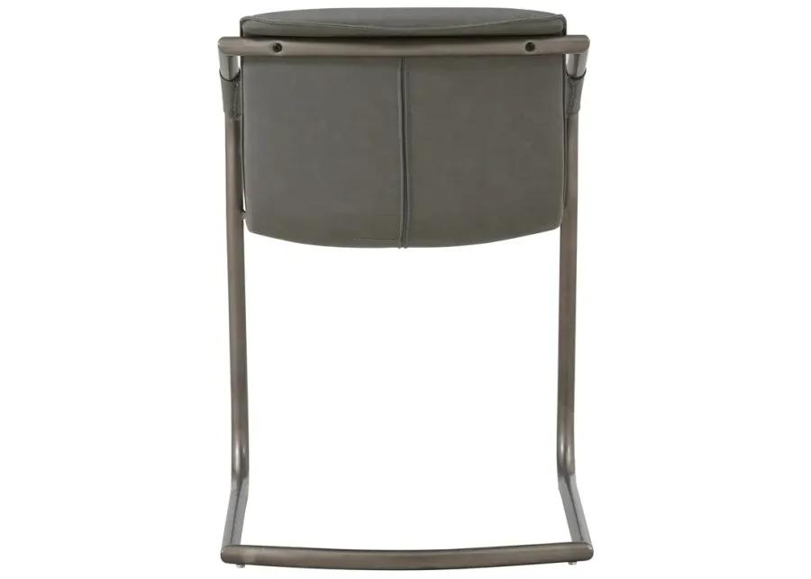 Indy Grey Faux Leather Dining Chair