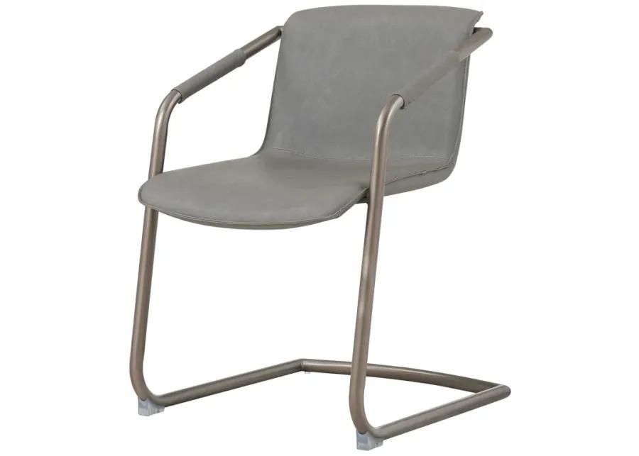 Indy Grey Faux Leather Dining Chair