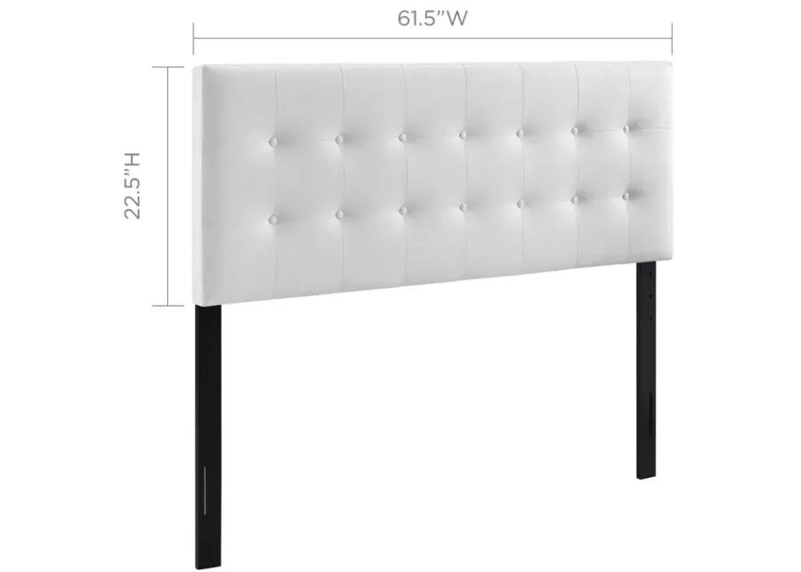 Emily Queen Upholstered Vinyl Headboard