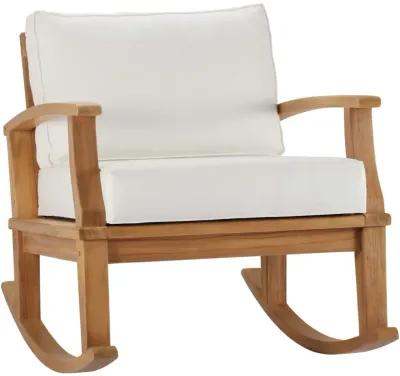 Marina Outdoor Patio Teak Rocking Chair