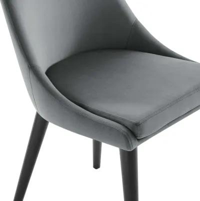 Viscount Performance Velvet Dining Chair