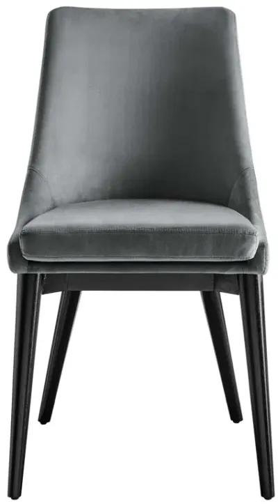 Viscount Performance Velvet Dining Chair