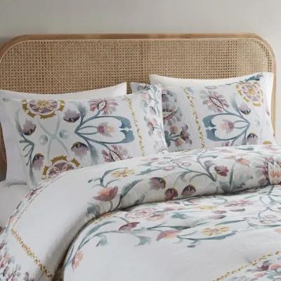 Gemma 3 Piece Floral Duvet Cover Set